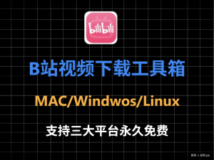 b站工具箱，支持Windows、 Mac OS、Linux 三大平台，永久免费用电脑DIY圈-电脑DIY,一个分享电脑DIY硬件,电脑软件,软件素材资源,各类教程的博客-鑫屿翔网络电脑DIY圈